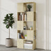 Bibliotecă/Separator cameră, stejar sonoma, 60x24x155 cm - WALTI WALTI