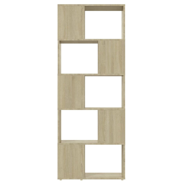Bibliotecă/Separator cameră, stejar sonoma, 60x24x155 cm - WALTI WALTI