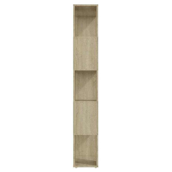 Bibliotecă/Separator cameră, stejar sonoma, 60x24x155 cm - WALTI WALTI