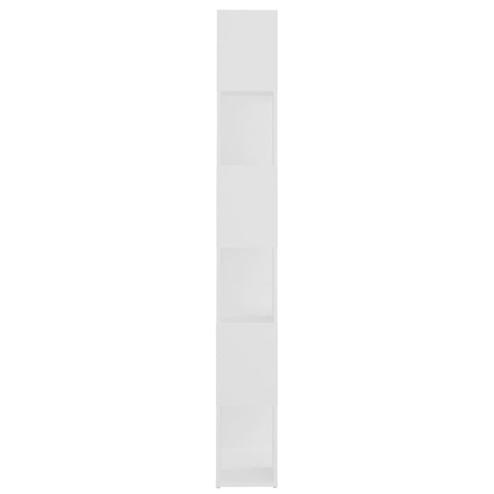 Bibliotecă/Separator cameră, alb, 60x24x186 cm - WALTI WALTI