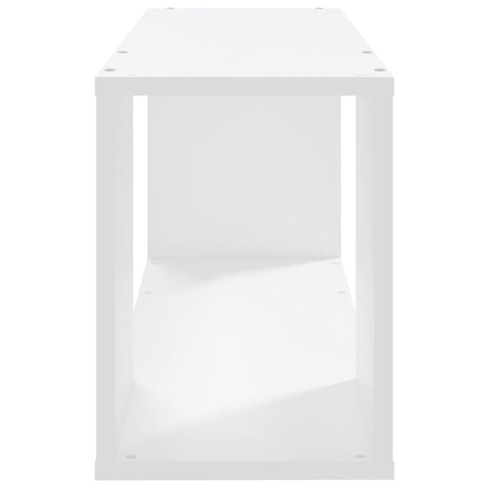 Comodă TV, alb, 80x24x32 cm, lemn prelucrat - WALTI WALTI