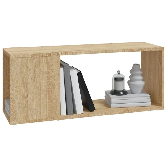 Comodă TV, stejar sonoma, 80x24x32 cm, PAL WALTI