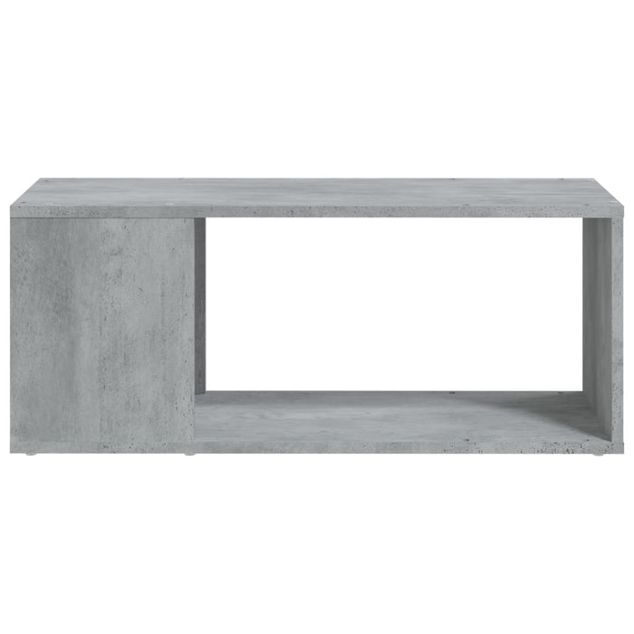 Comodă TV, gri beton, 80x24x32 cm, PAL - WALTI WALTI