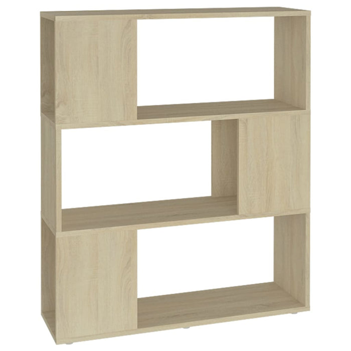 Bibliotecă/Separator cameră, stejar sonoma, 80x24x94 cm, PAL - WALTI WALTI