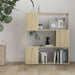 Bibliotecă/Separator cameră, stejar sonoma, 80x24x94 cm, PAL - WALTI WALTI