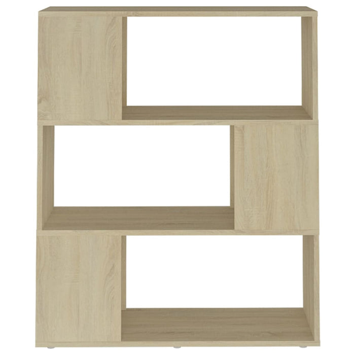 Bibliotecă/Separator cameră, stejar sonoma, 80x24x94 cm, PAL - WALTI WALTI