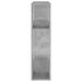 Bibliotecă/Separator cameră, gri beton, 80x24x94 cm, PAL - WALTI WALTI