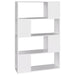 Bibliotecă/Separator cameră, alb, 80x24x124,5 cm, PAL - WALTI WALTI