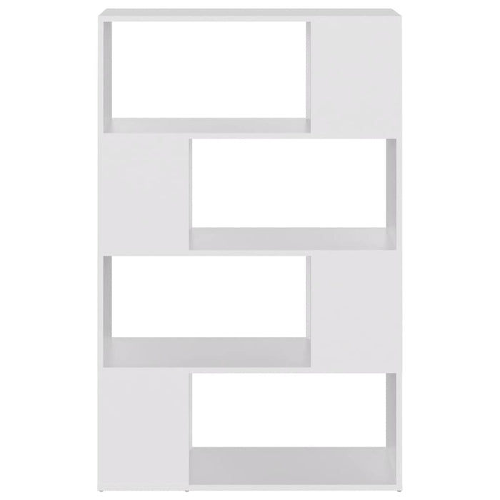 Bibliotecă/Separator cameră, alb, 80x24x124,5 cm, PAL - WALTI WALTI