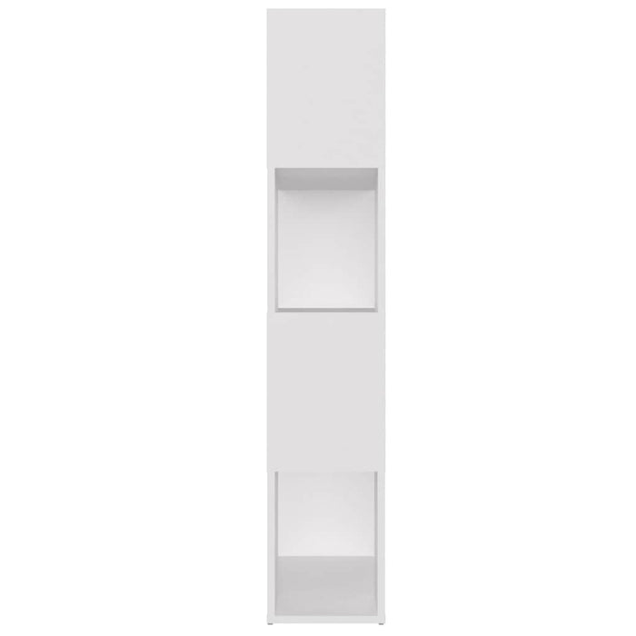 Bibliotecă/Separator cameră, alb, 80x24x124,5 cm, PAL - WALTI WALTI