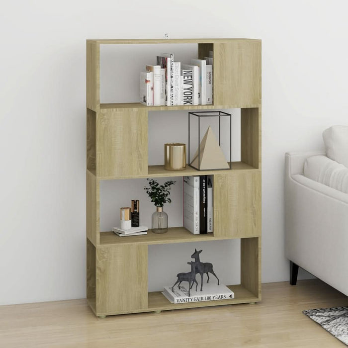 Bibliotecă/Separator cameră stejar sonoma 80x24x124,5 cm PAL - WALTI WALTI