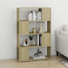Bibliotecă/Separator cameră stejar sonoma 80x24x124,5 cm PAL - WALTI WALTI