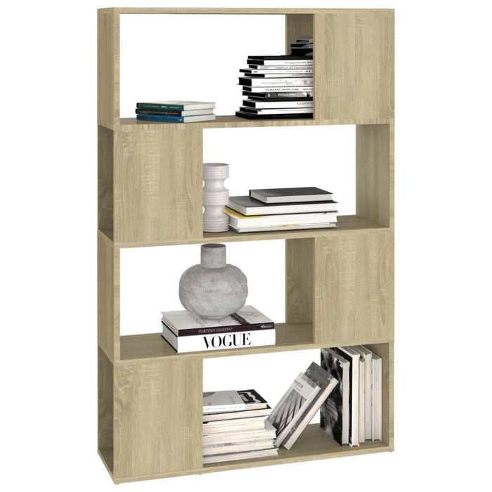 Bibliotecă/Separator cameră stejar sonoma 80x24x124,5 cm PAL - WALTI WALTI