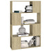 Bibliotecă/Separator cameră stejar sonoma 80x24x124,5 cm PAL - WALTI WALTI