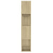 Bibliotecă/Separator cameră stejar sonoma 80x24x124,5 cm PAL - WALTI WALTI