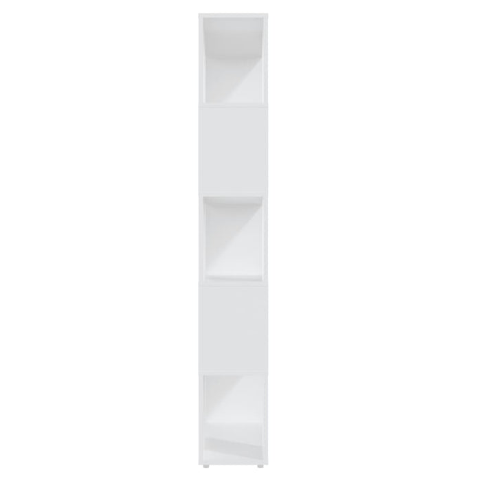 Bibliotecă/Separator cameră, alb, 80x24x155 cm, PAL - WALTI WALTI