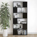 Bibliotecă/Separator cameră, negru, 80x24x186 cm, PAL - WALTI WALTI