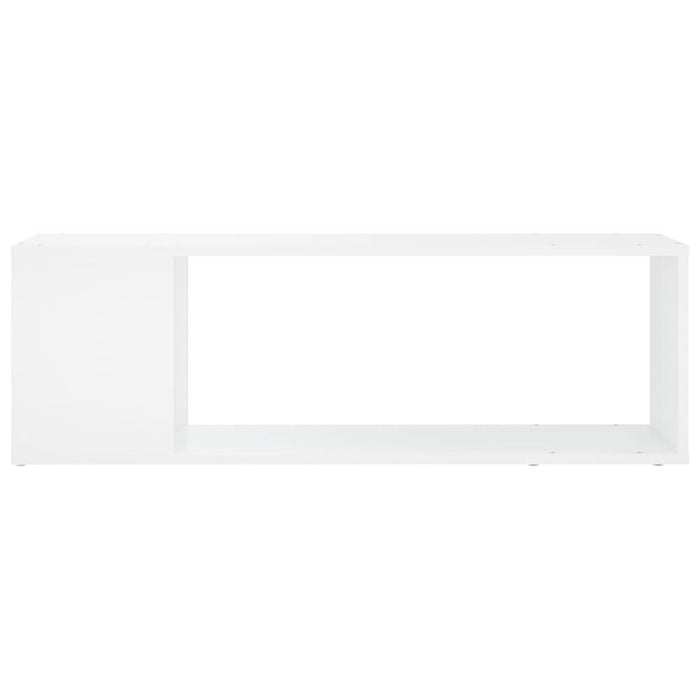 Comodă TV, alb, 100x24x32 cm, PAL - WALTI WALTI