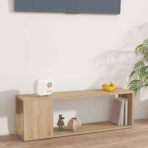 Comodă TV, stejar sonoma, 100x24x32 cm, PAL - WALTI WALTI