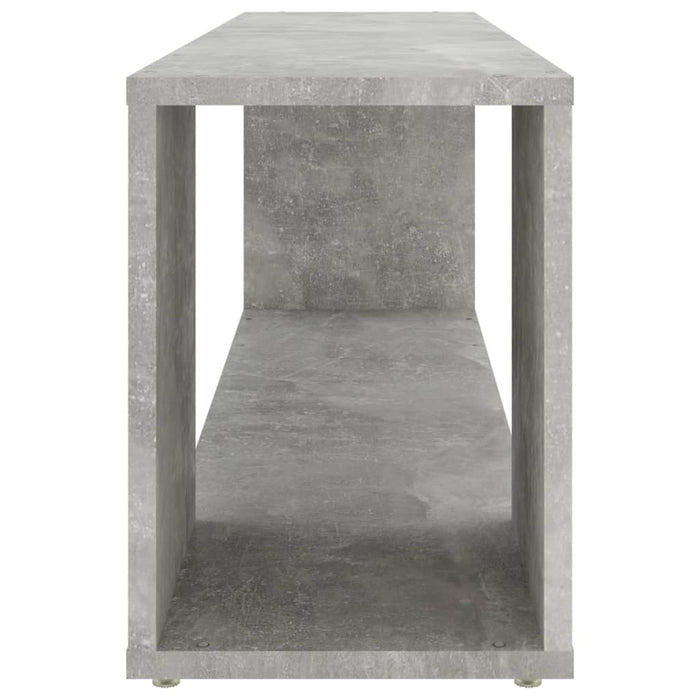 Comodă TV, gri beton, 100x24x32 cm, lemn prelucrat WALTI
