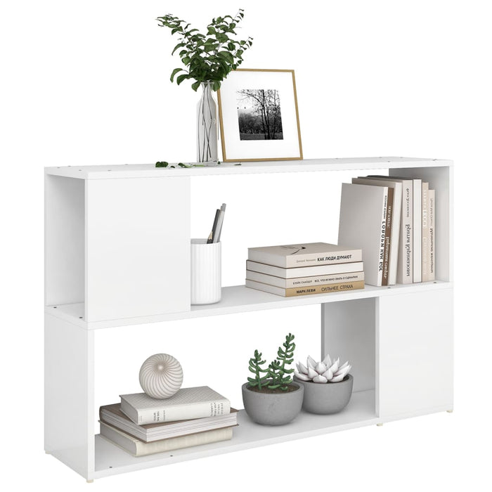 Bibliotecă, alb, 100x24x63 cm, PAL - WALTI WALTI