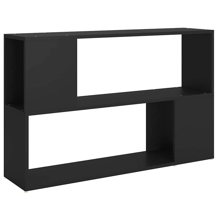 Bibliotecă, negru, 100x24x63 cm, PAL - WALTI WALTI