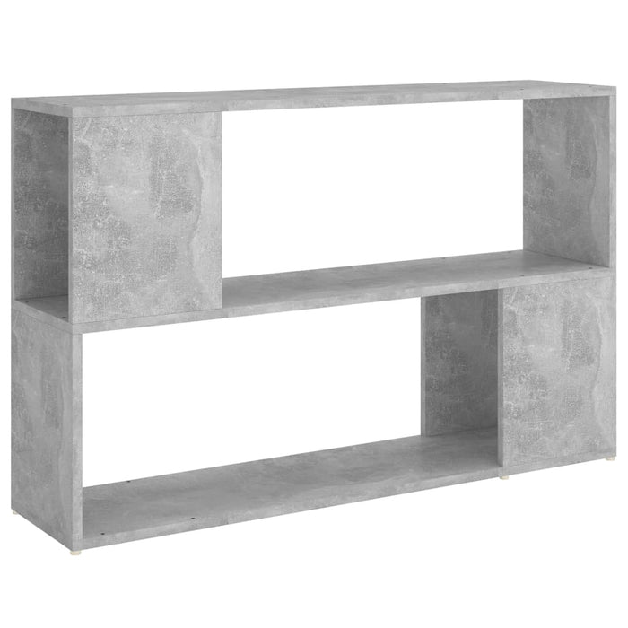 Bibliotecă, gri beton, 100x24x63 cm, PAL - WALTI WALTI