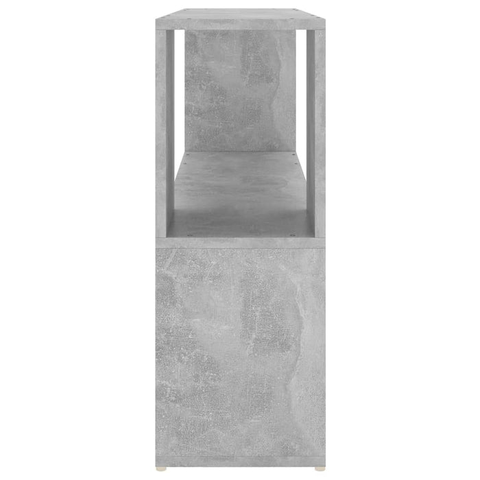 Bibliotecă, gri beton, 100x24x63 cm, PAL - WALTI WALTI