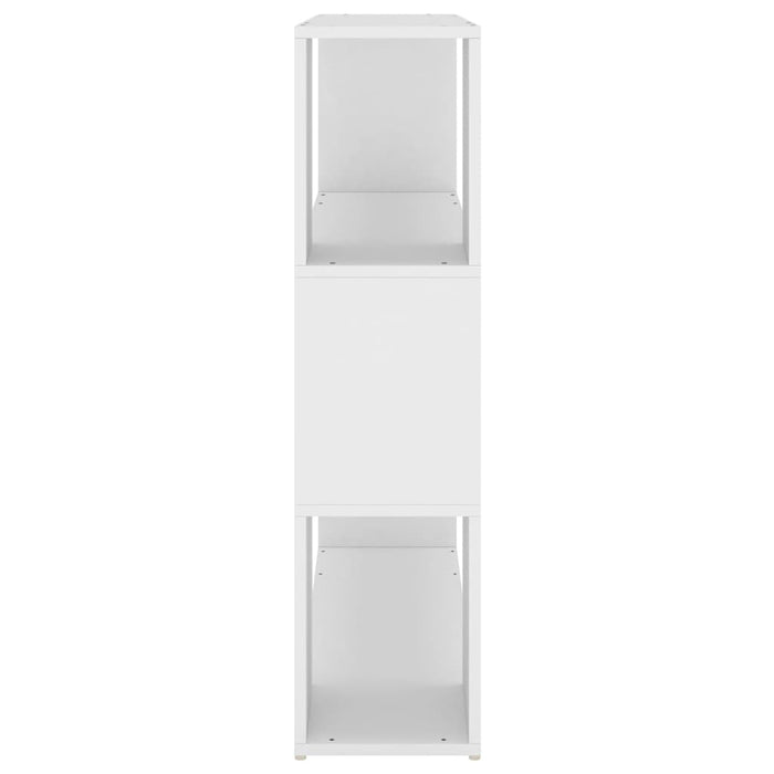 Bibliotecă/Separator cameră, alb, 100x24x94 cm - WALTI WALTI