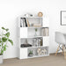 Bibliotecă/Separator cameră, alb, 100x24x124 cm - WALTI WALTI