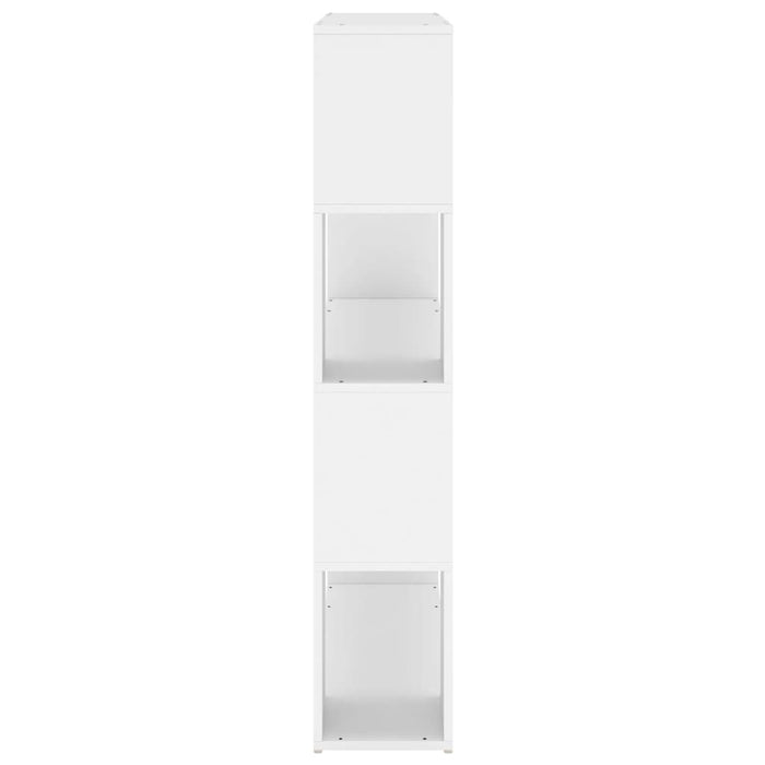 Bibliotecă/Separator cameră, alb, 100x24x124 cm - WALTI WALTI