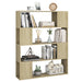 Bibliotecă/Separator cameră, stejar sonoma, 100x24x124 cm - WALTI WALTI