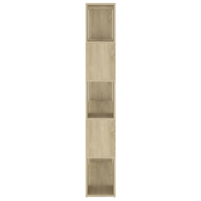 Bibliotecă/Separator cameră, stejar sonoma, 100x24x155 cm PAL - WALTI WALTI