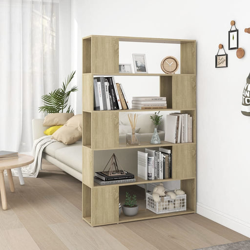 Bibliotecă/Separator cameră, stejar sonoma, 100x24x155 cm PAL - WALTI WALTI