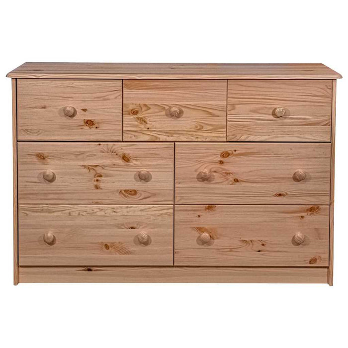 Servantă cu 7 sertare, 113x35x73 cm, lemn masiv de pin WALTI