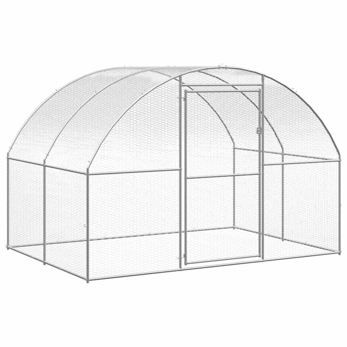 Volieră de păsări pentru exterior, 3x2x2 m, oțel galvanizat WALTI