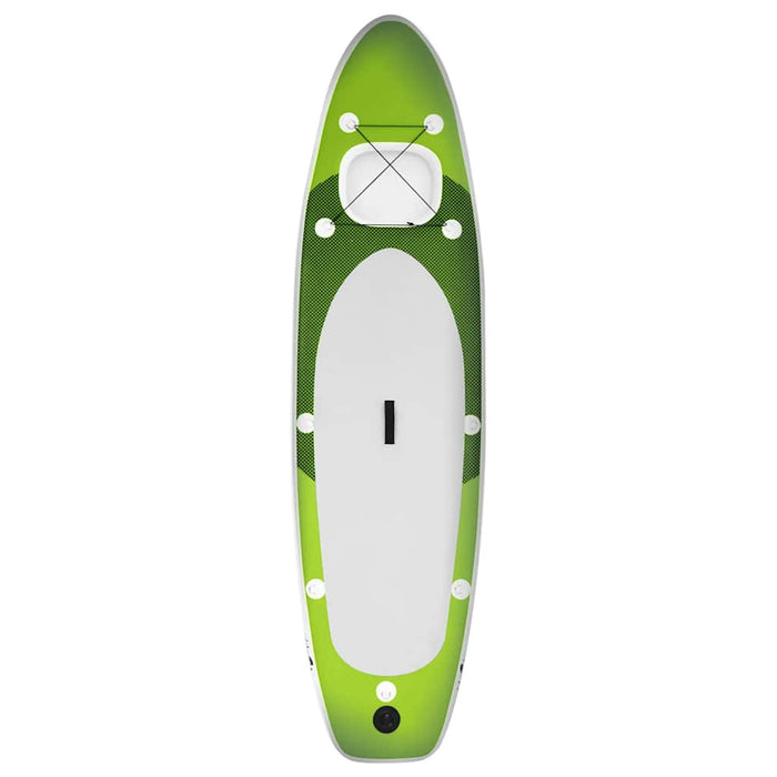 Set placă paddleboarding gonflabilă, verde, 300x76x10 cm - WALTI WALTI