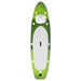 Set placă paddleboarding gonflabilă, verde, 300x76x10 cm - WALTI WALTI