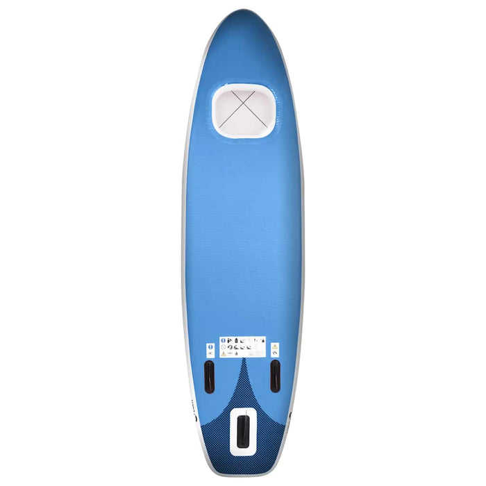 Set placă paddleboarding gonflabilă, albastru, 330x76x10 cm - WALTI WALTI