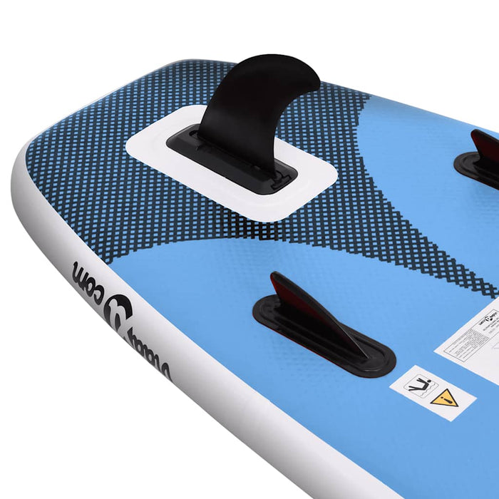 Set placă paddleboarding gonflabilă, albastru, 330x76x10 cm - WALTI WALTI