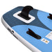 Set placă paddleboarding gonflabilă, albastru, 330x76x10 cm - WALTI WALTI