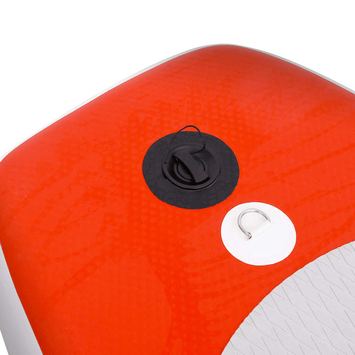 Set placă paddleboarding gonflabilă, roşu, 330x76x10 cm - WALTI WALTI