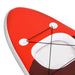 Set placă paddleboarding gonflabilă, roşu, 330x76x10 cm - WALTI WALTI