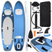 Set placă paddleboarding gonflabilă, albastru, 360x81x10 cm - WALTI WALTI