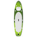 Set de placă SUP gonflabilă, verde, 360x81x10 cm - WALTI WALTI