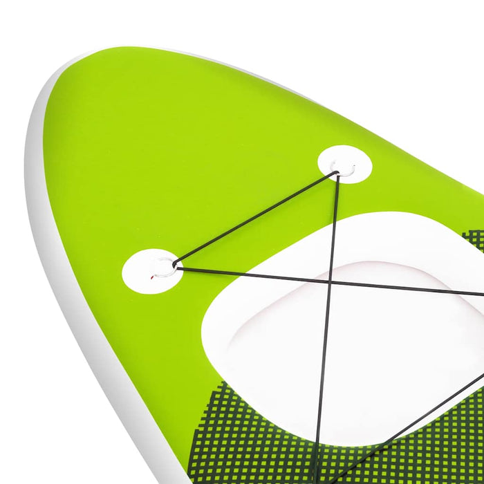 Set de placă SUP gonflabilă, verde, 360x81x10 cm - WALTI WALTI
