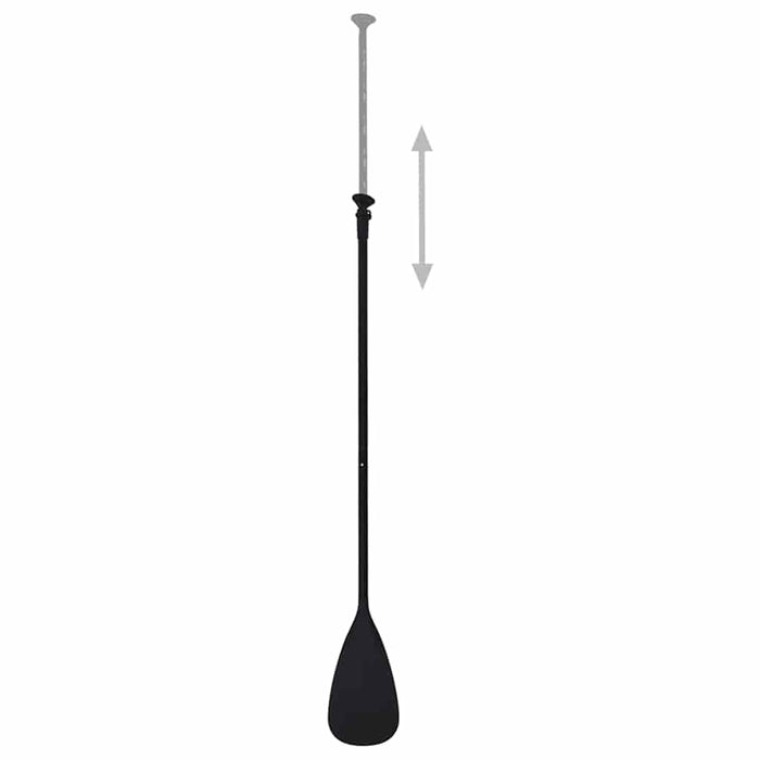 Set placă paddleboarding gonflabilă, negru, 360x81x10 cm - WALTI WALTI