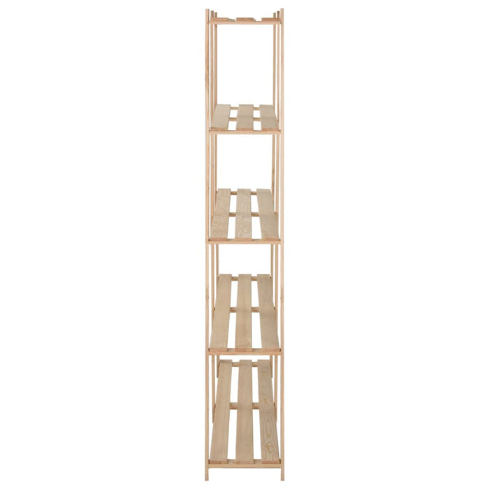 Raft depozitare 5 niveluri, 170x28,5x170 cm, lemn de pin masiv - WALTI WALTI