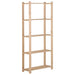 Raft depozitare 5 niveluri, 80x28,5x170 cm, lemn masiv de pin - WALTI WALTI