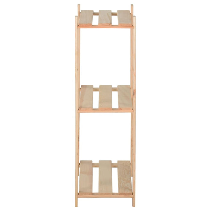 Raft depozitare 3 niveluri, 80x28,5x90 cm, lemn masiv de pin - WALTI WALTI